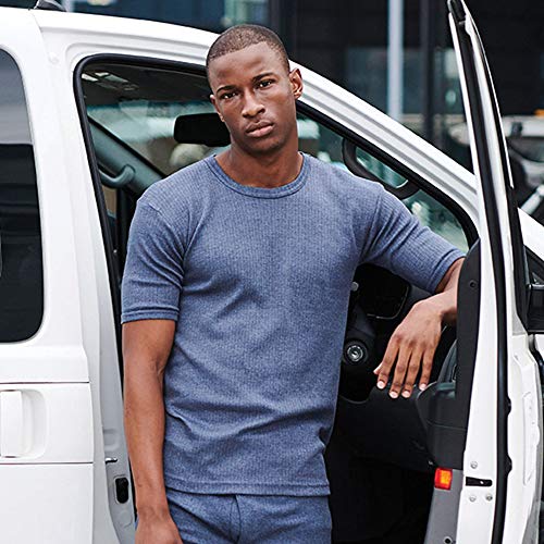 Regatta Mens Thermal Underwear Short Sleeve Vest/T-Shirt (Xxl) (Denim) #TOP3