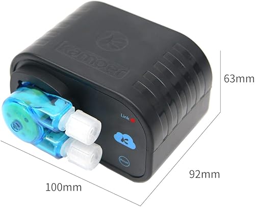 Miniatura 4 de Kamoer X1 PRO-T 2.4 fl ozmin pequeña bomba de dosificación de acuario automático programable bomba de calcio 12V Control Wifi motor paso a paso bajo