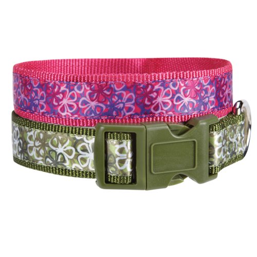 Collar para perro de nylon East Side Collection verde L miniatura 3