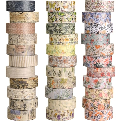 Cinta washi a cuadros TaoBary de 15 mm que soluciona la falta de variedad en tus manualidades