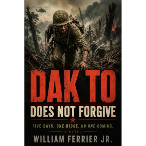 DAK TO DOES NOT FORGIVE Audiolibro Por William Ferrier Jr. arte de portada