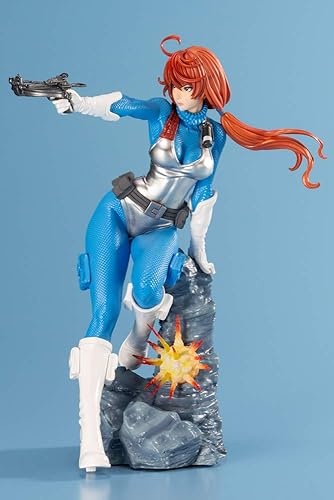 Miniatura 3 de Estatua de GI Joe Scarlett azul cielo BISHOUJO