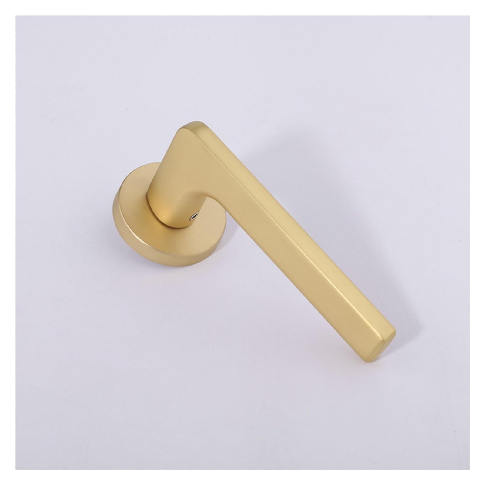NYRXRYTCA Simple zinc Alloy Indoor Wooden Door Silent Door Lock Kitchen Bedroom Door Household Split Lock(D31 S981 copper wire drawing silent)