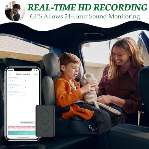 GPS Tracker for Vehicles,Mini Car GPS Tracker Portable Real Time Magnetic GPS Tracking Device,Full Global Coverage Location Tracker for Kids,Dogs,Trucks/Person,No Monthly Fee