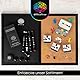 OfficeTree 200x Markierungsfähnchen Pinnwand Flagge - 5 Farben - Stecknadel Fähnchen für Weltkarte Pinnwand - Fähnchen Pins - Markierungsfahnen in praktischer Aufbewahrungsbox
