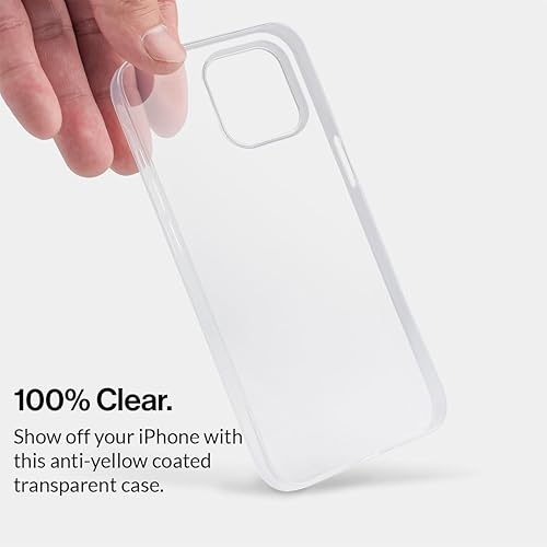 Miniatura 4 de totallee Funda delgada para iPhone 15 Plus, la más delgada, minimalista, para Apple iPhone 15 Plus (2023) (negro escarchado)