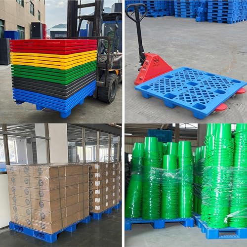 Tapis de stockage en plastique emboîtable pour sol de supermarché