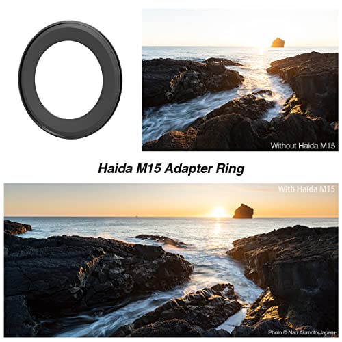 Haida 82mm Lens Adapter Ring for M15 Filter Holder Aluminum Alloy - Image 3
