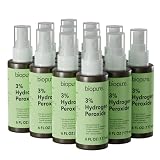 Biopure Hydrogen Peroxide 6 Fl Oz Spray – Convenient Non-Aerosol Spray Bottle with 3% Hydrogen Peroxide| Hydrogen Peroxide 3% First Aid Topical Antiseptic for Minor Cuts and Abrasions (12-Pack) -  Quest USA Corp