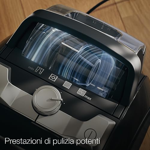 Miele Boost CX1 Parquet – Performance, Compact and Handy Vacuum Cleaner with Vortex Technology and HEPA Filter, Parquet Brush, White & Rose Gold with Tinted Collector - Image 4