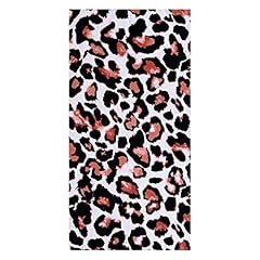 White Leopard Beach Towel