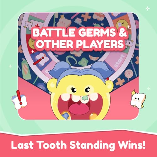 Image of Bloomingo Teeth or Treat Board Game | Perfect Family Gift for Kids Age 4+ | Enjoy a Fun Dental-Themed Challenge While Learning Good Oral Care Habits | Entertaining & Engaging Play