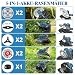 YEXLXLN Rasentrimmer mit Akku, Akku Rasentrimmer für Makita-Akkus mit 5 Klingentypen, 21V Rasentrimmer mit Unkrautbürste, mit 2X4.0Ah Akku Freischneider, Tap&Go M10 x 1,25, für Garden Trimmen