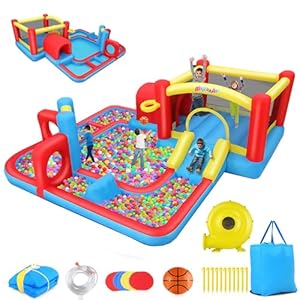 AKEYDIY Bounce House for Kids 3-10,...