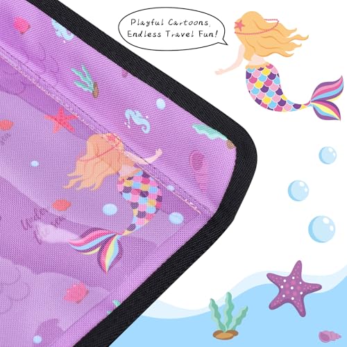 Image of Kids Tray Table Cover, Airplane Tray Cover with Pockets