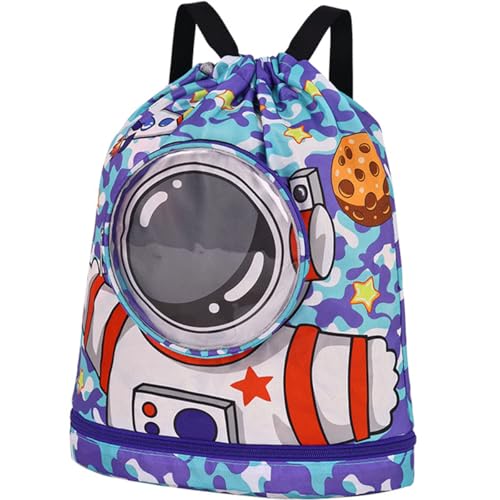 Drawstring-Swim-Bag-for-Kids-Childrens-Waterproof-Swimming-Backpack-Drawstring-Bag-Dry-Wet-Separation-Bag-Sport-Gym-Bags-for-Kids-Portable-Drawstring-Backpack-Storage-Bag-for-Travel-Gym-Sport-Beac Drawstring Swim Bag for Kids, Children's Waterproof Swimming Backpack, Drawstring Bag Dry Wet Separation Bag Sport Gym Bags for Kids, Portable Drawstring Backpack Storage Bag for Travel Gym Sport Beac