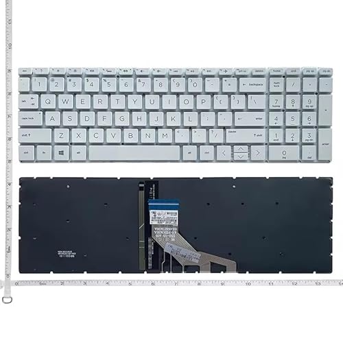 US/RU/UK キーボード HP 15-DB 15-DX 15-DA 15-CX 15-DR GW 250 255 256 G7 15-CN/CS/CR/CW/EC/CH/DK TPN-C135 15T-cn 15S-DY/DU 17-BY 用(RED)