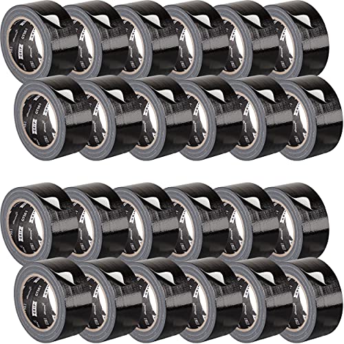 GRIP Eventbasics 24x GT 561 Gaffa Tape schwarz 50 mm x 25 m, Allround Reparaturband mit starker Klebkraft, Karton (24 Stück) Cover