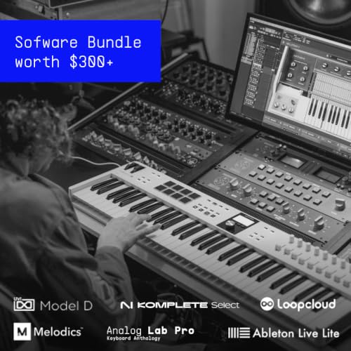 Image of Arturia KeyLab Essential mk3 49-key Keyboard Controller - Aquamarine