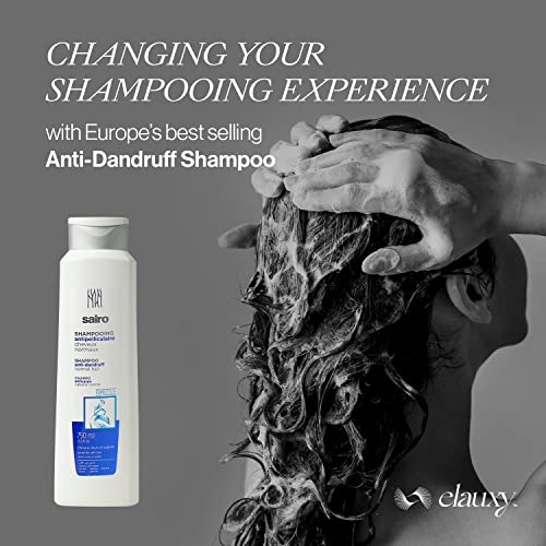 Image of Sairo Anti dandruff Shampoo [Imported from SPAIN] + Hair brush combo Hair Growth & Hair fall control Silky, Shiny, Smooth Hair Wet Hair Massaging 750ML
