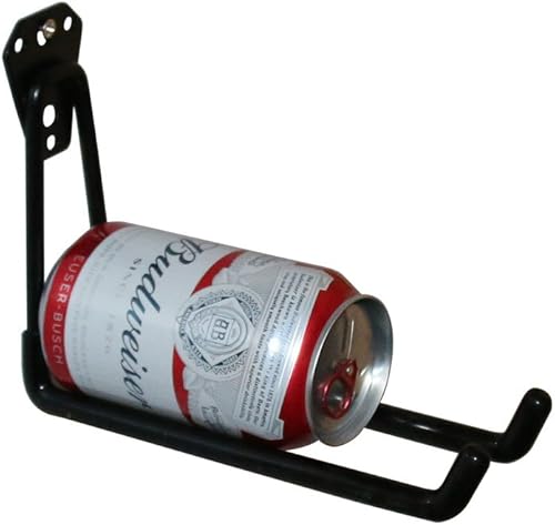 Miniatura 3 de ROOS - Gancho doble para colgar en la pared para almacenamiento de bicicletas garaje ahorrador de espacio perchero paquete de 2 gancho grande