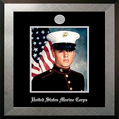 Campus Images Mapho002 Marine Portrait Honors Frame With Silver Medallion, 8" X 10" #TOP18