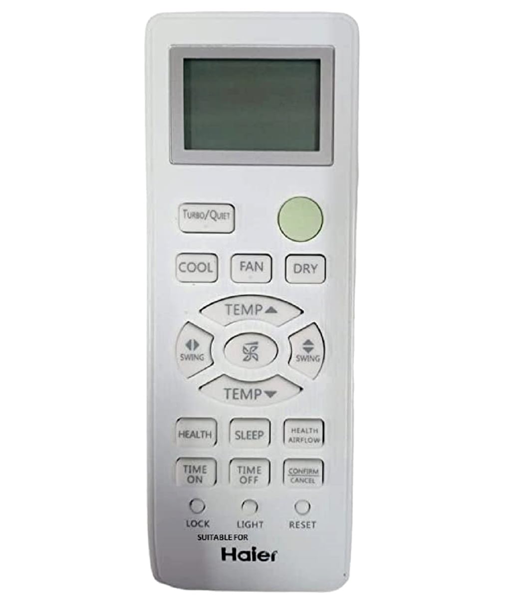 5 Year Warranty Ac Remote Compatible for HAIER AC Remote no-131 Cool,Fan,Dry Turbo/Quiet (Same Remote Will Work Only)-image-24
