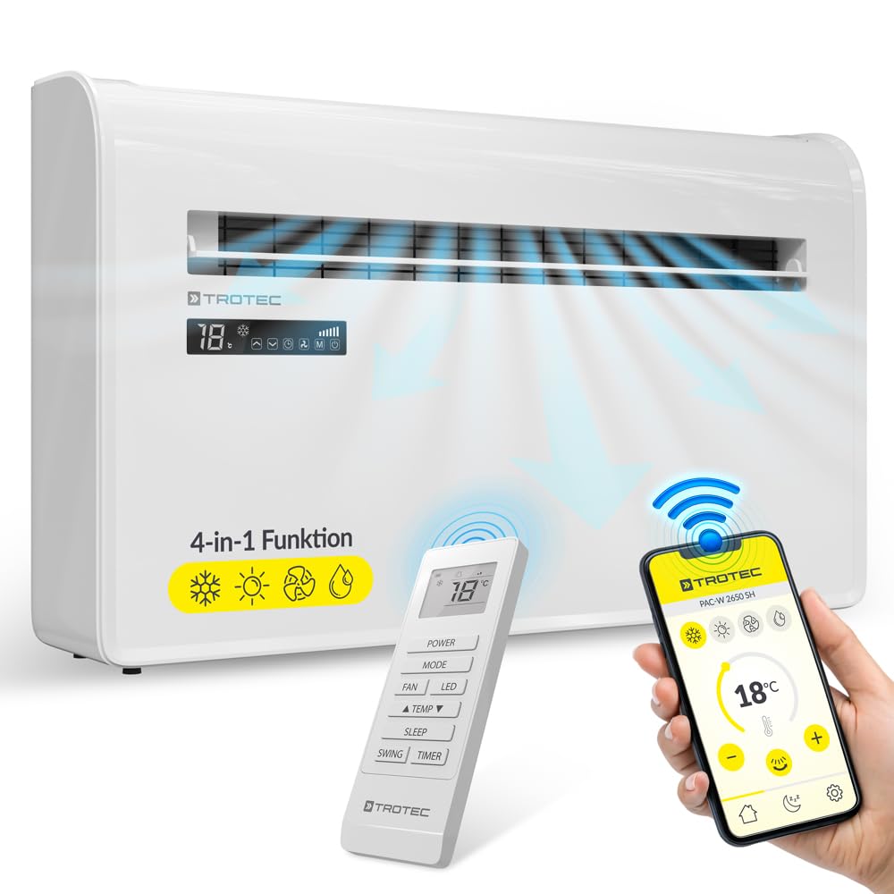 TROTEC PAC-W 2650 SH Wandklimaanlage ohne Außengerät