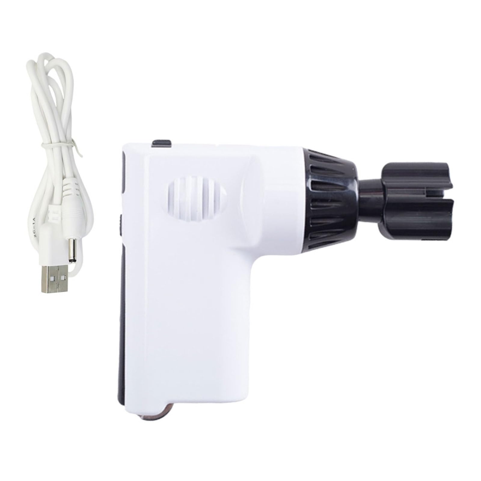 Abaodam Enrollador de Cuerdas para Guitarra Eléctrica, white Abs