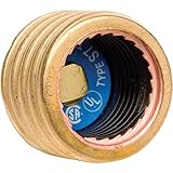 Bussmann SA-15 15 Amp Single Motor Circuit Edison Base Fustat Fuse Adaptor, 4-Pack