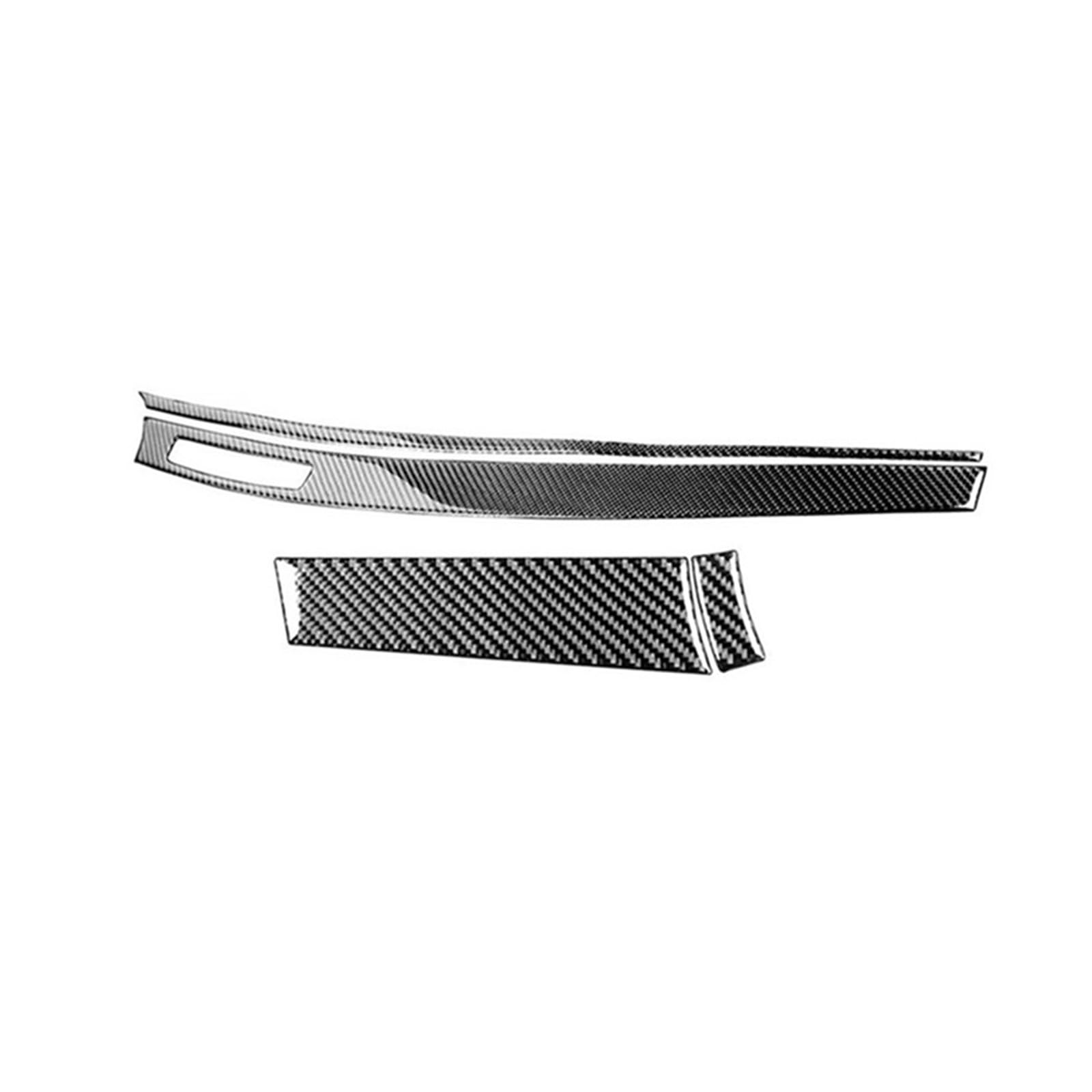 Bekuyu One Color Car Center Dash Trim Dashboard Sticker Decorative Modified Strip For Mitsubishi For Lancer Gts Es De 2008-2015 Interior Decoration