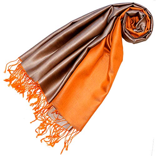 Bufanda de seda Lorenzo Cana de hombre reversible de 70 x 190 cm 3