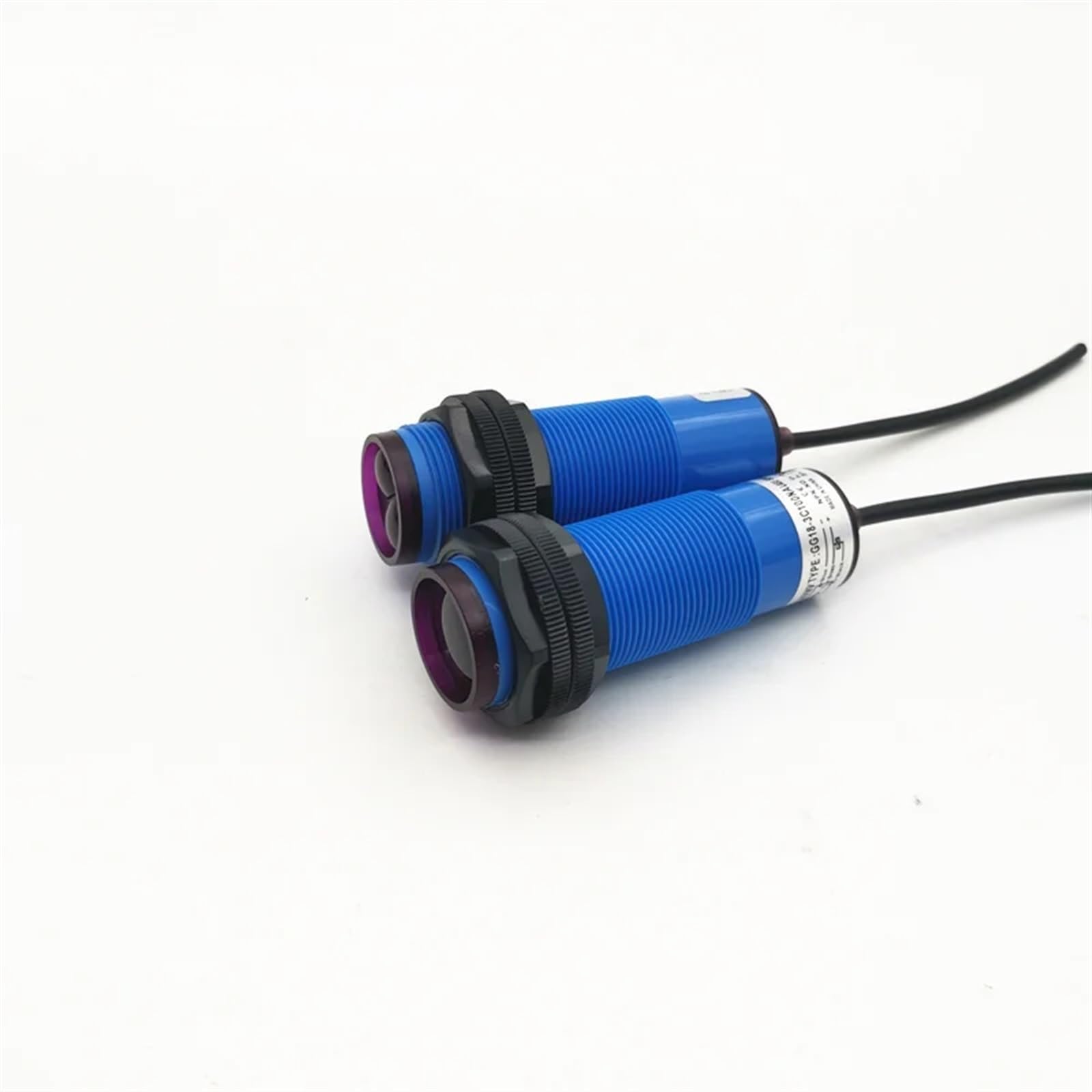 Sensore fotocellula M30 A fascio passante AC NO Interruttore sensore fotoelettrico Distanza 10 m for trasmettitore + ricevitore di controllo automazione