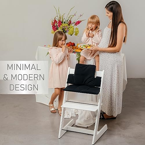Image of Cushion Compatible with Stokke Tripp Trapp - Waterproof Soft Seat Cushion for Infants, Babies & Toddlers - High Chair Accessories, Easy to Install, Easy to Clean - Mystery Night