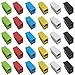 AFUNTA 30 Pcs RJ45 Coupler Ethernet Cable Connector, 8P8C Cat6 Cat5e Cat5 LAN Cable Extension Inline Network Cable - Red, Blue, Black, White, Yellow, Green