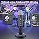 zealsound USB Mikrofon, 2.4GHz Drahtloses Mikrofon für iPhone Handy Android, Schnurloses Kondensator Desktop Microphone mit Rauschunterdrückung,Stum, für Podcast,ASMR,Gaming, aufnahmen, k66 kabellose
