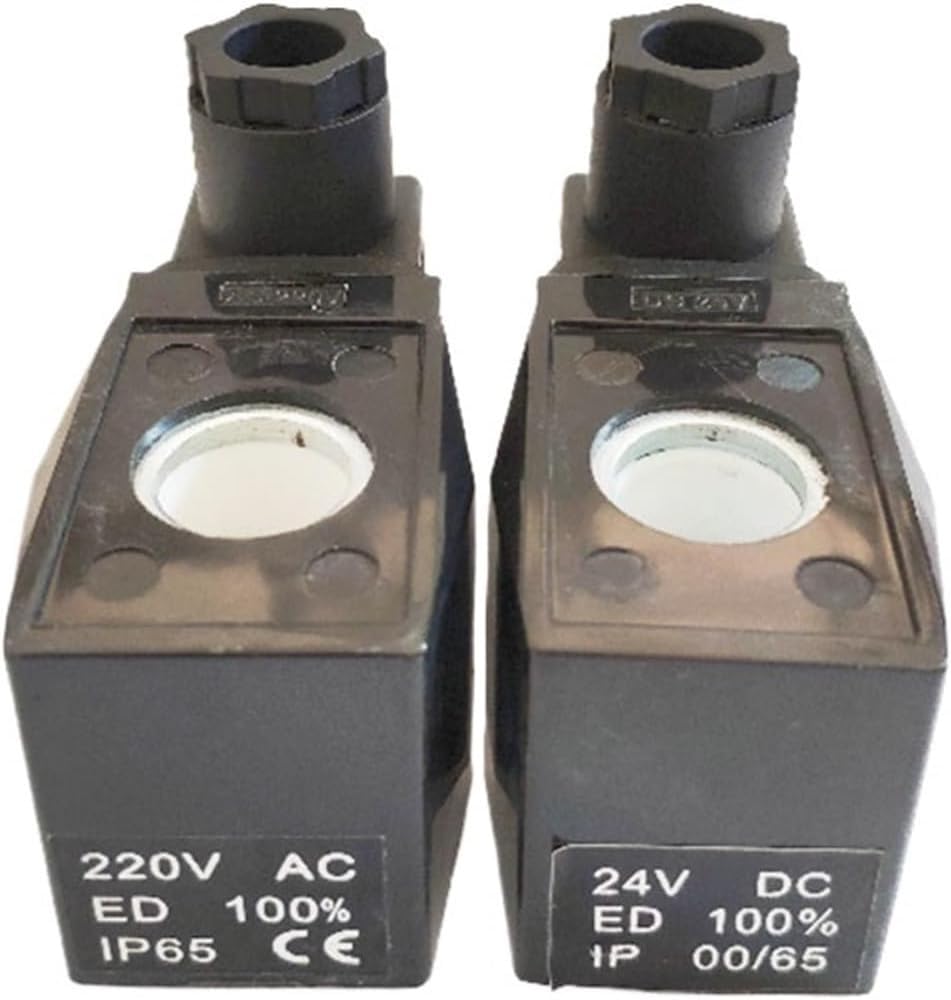 Bobine d'électrovanne pneumatique AB410 hauteur 40mm diamètre 16mm