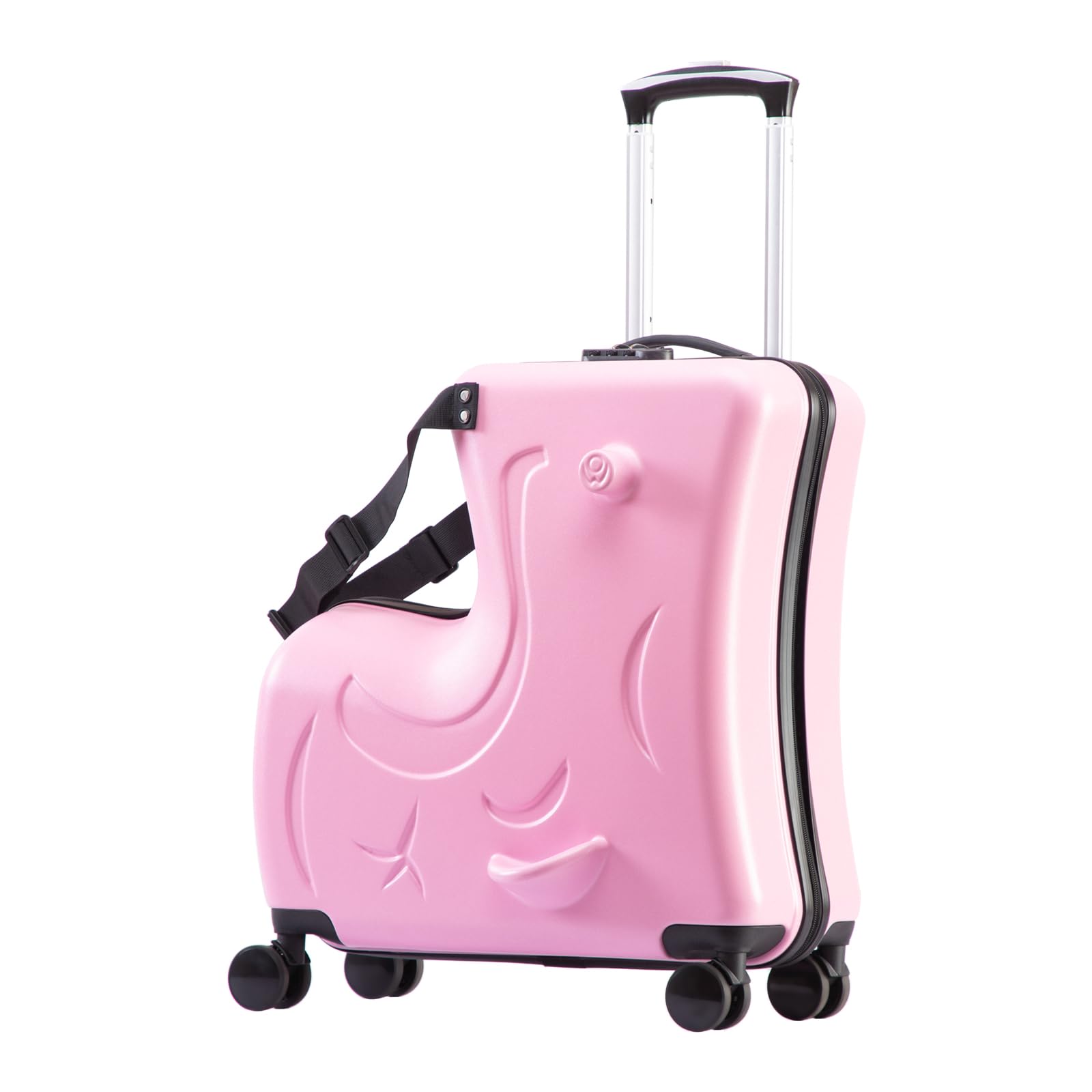 子供が乗れるキャリーケース キッズトラベル　AO WEI LA ノリッコ Amazon.co.jp: AO WEI LA OW キッズ ライドオンスーツケース TSAロック