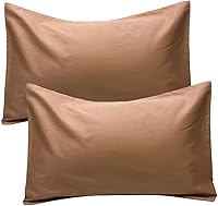 Vista 9 de Fundas de almohada de 600 hilos 100% algodón egipcio ultrasuaves de calidad hotelera de lujo, paquete de 2 unidades, tamaño estándar de 20 x 26