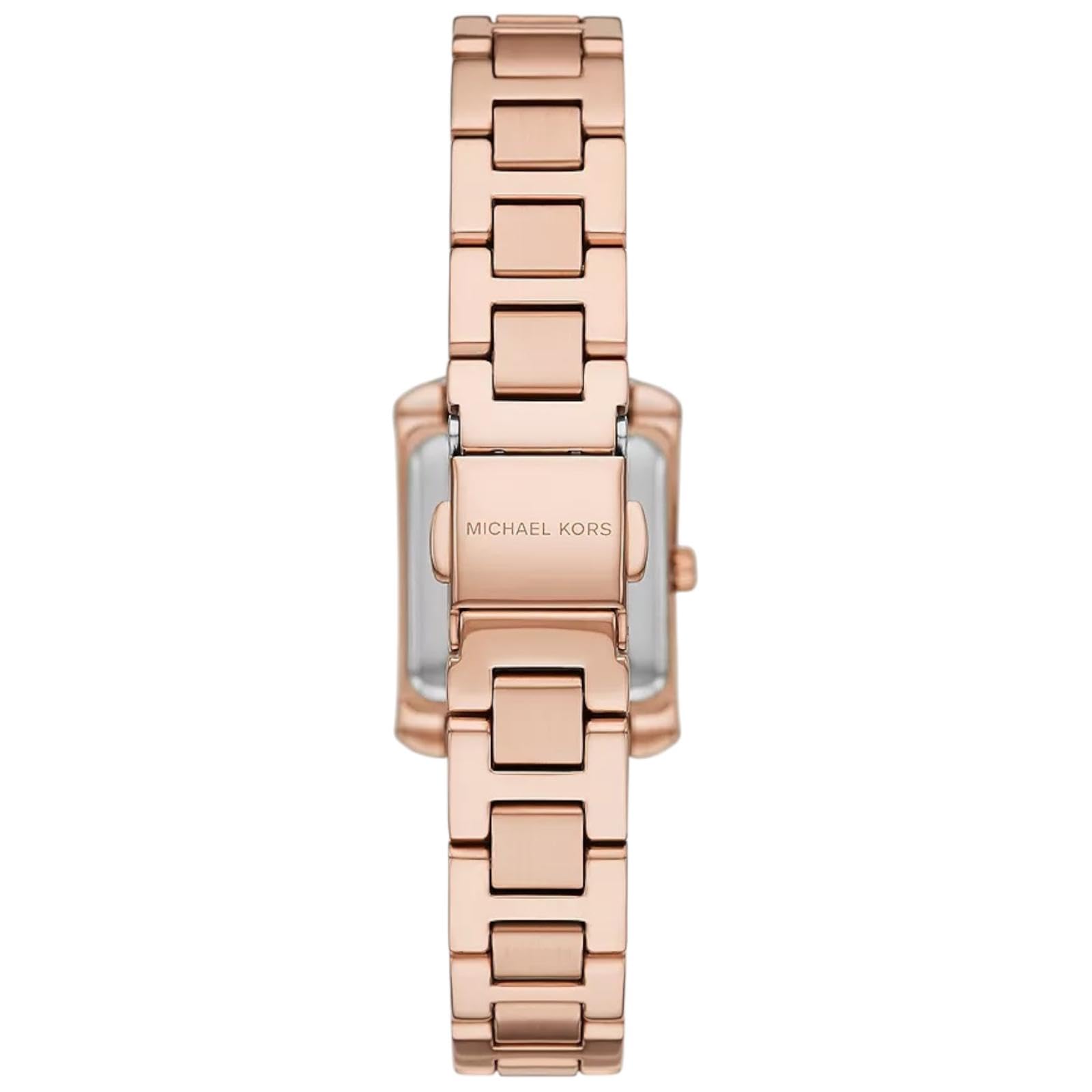 Michael Kors Reloj Emery para Mujer, 22mm Movimiento de Cuarzo a Tres Agujas con Correa de Acero Inoxidable