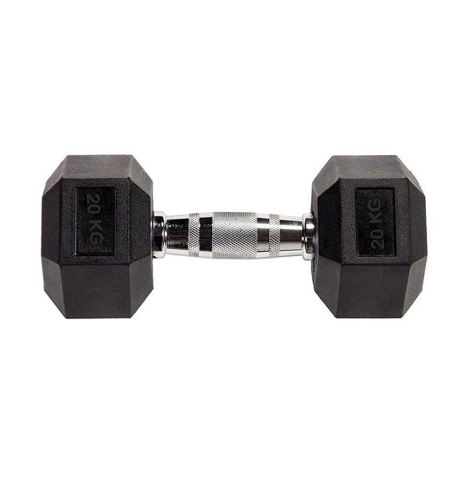 Hex Dumbbells 2.5kg to 60kg Anti-Roll Design Rubber Coated Free Weights Dumbbell Set for Home Gym Strength Training Muscle Toning & Weightlifting — image 1