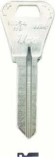 KABA ILCO WR4-A1054WB Ilco, Key Blank for Weiser Lockset 6 Pin, Rectangular Head