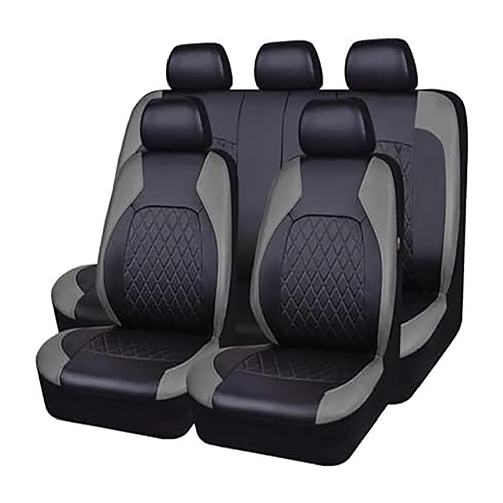 LJWZDXHN Car Seat Cover Sets, For Benz Klasse GLC 300 X253 200 X253 300e Comfortable Waterproof Front & Rear Seat Covers, Car Interior Protector Accessories,B
