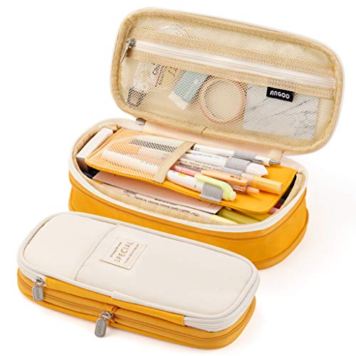 EASTHILL Big Capacity Pencil Pen Case Office College School Large Storage High…