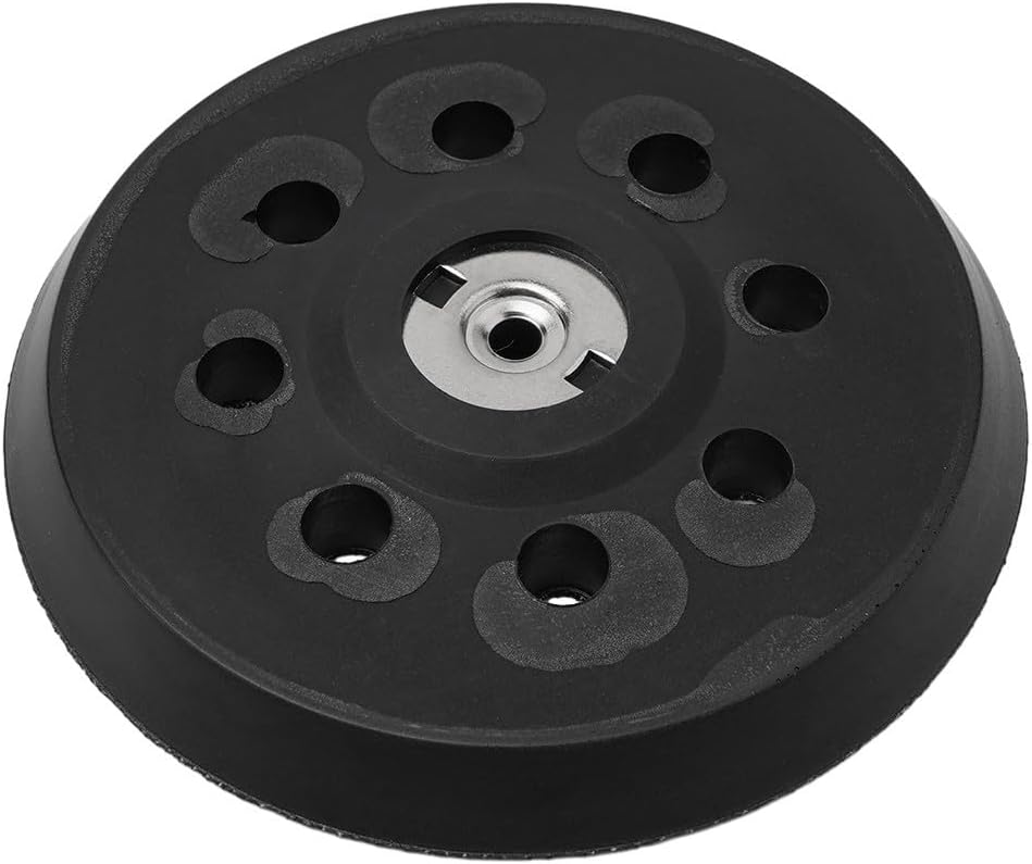 Inch Sanding Pad Backing Plate 125mm for SXE 325 Intec 425, Soft Hook and LOOPs Interface, High Elastic Vibration Damping, 8 Hole