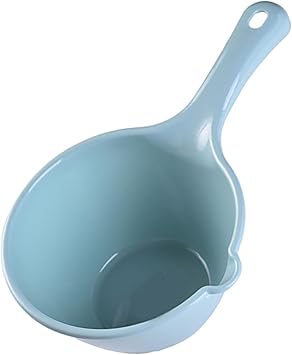 Plastic Water Ladle, Large Capacity Bath Dipper Scoop, Food-Grade Plastic, 28x17x9cm, for Kitchen, Bathing, Watering Flowers, Washing Vegetables