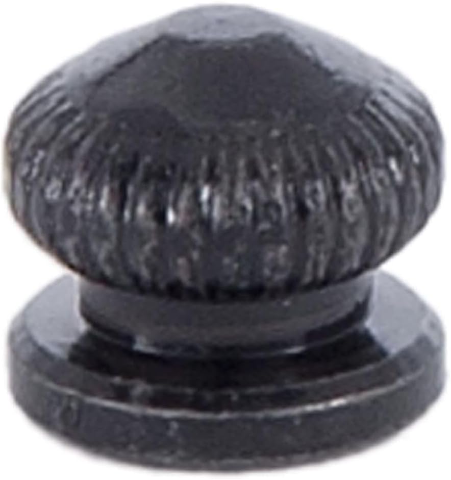 B&P Lamp® Black Knurled Knob 8-32 Tap
