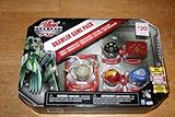 Bakugan Brawler Game Pack w/ Quake Dragonoid (Super Assault), Darkus, Pyrus, 2 Battle Gear, 5 Ability Cards & 3 Metal Gate Cards