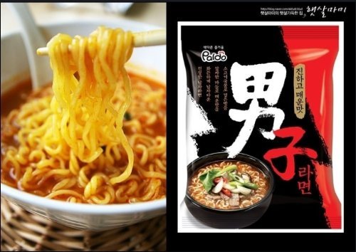 Miniatura 2 de Nam Ja Ramyun / Namja Ramyun (10 piezas de fideos calientes) - 2012 nuevo ramen coreano (Ramyun de hombre)