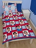 One Direction Craze Rotary Single Duvet Cover Set